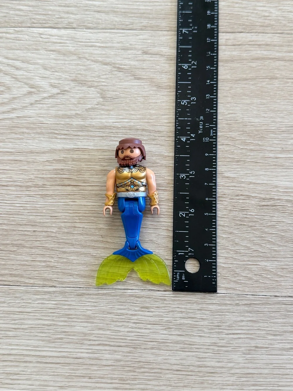 Playmobil Merman Warrior Figure Mermaid Soldier Ocean Guard 70734 no accessories